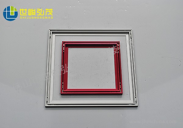 超薄廣告燈箱畫(huà)框鋁型材-5