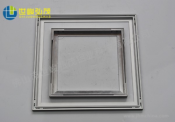 超薄廣告燈箱畫(huà)框鋁型材-5