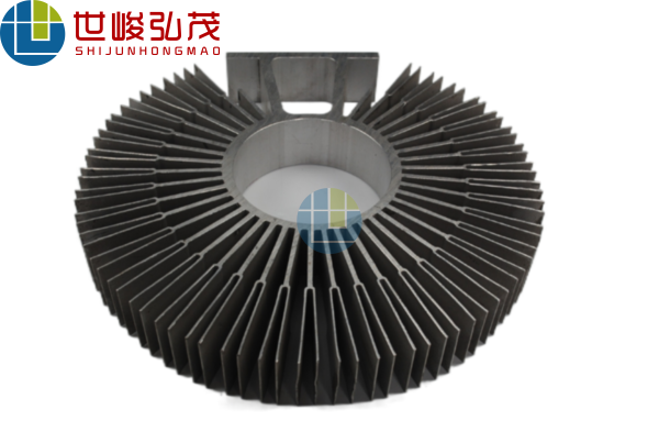 350太陽(yáng)花電子散熱器鋁型材