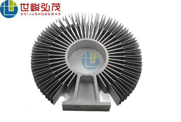 350太陽(yáng)花電子散熱器鋁型材